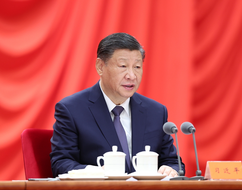 1月8日,中共中央总书记、国家主席、中央军委主席习近平在中国共产党第二十届中央纪律检查委员会第三次全体会议上发表重要讲话。